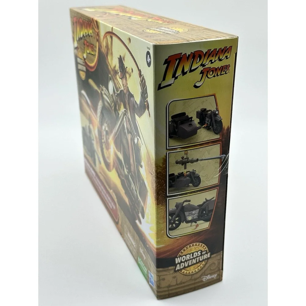 Disney Indiana Jones Worlds Of Adventure Indy Motorcycle and Sidecar